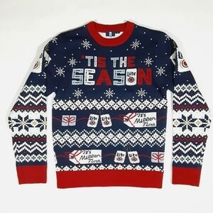 Miller‎ Lite Christmas Ugly Sweater Beer Large New Holiday Warm Party Pullover